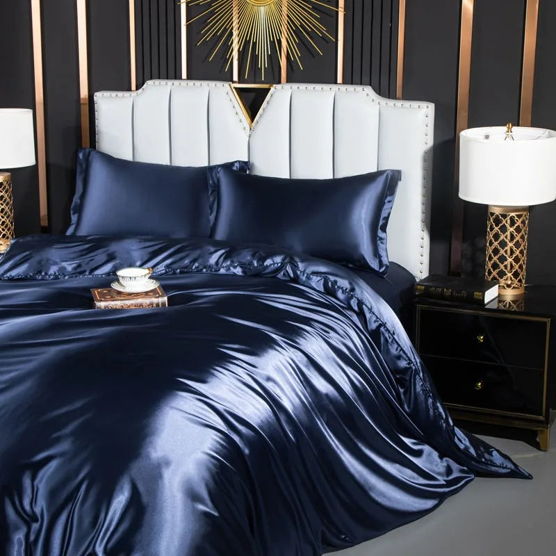 Luxurious European Satin Duvet Cover_Volaia