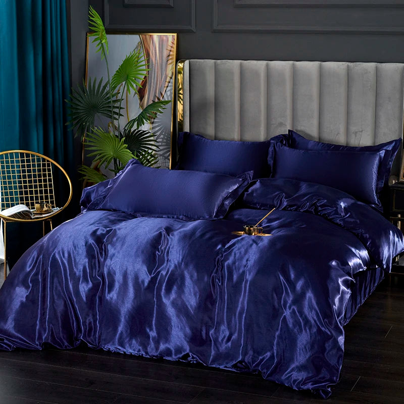 Luxurious European Satin Duvet Cover_Volaia