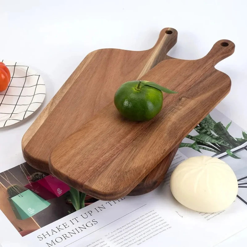 Premium Wooden Charcuterie and Cheese Board. Crafted for those who appreciate quality and style, this board is a must-have for any culinary enthusiast. - Volaia