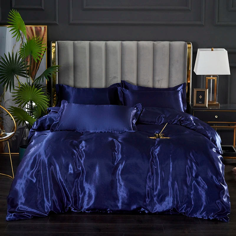 Luxurious European Satin Duvet Cover_Volaia