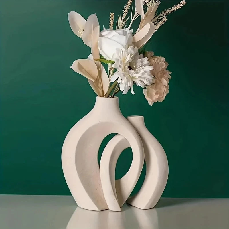 Ceramic Flower Vase - Volaia