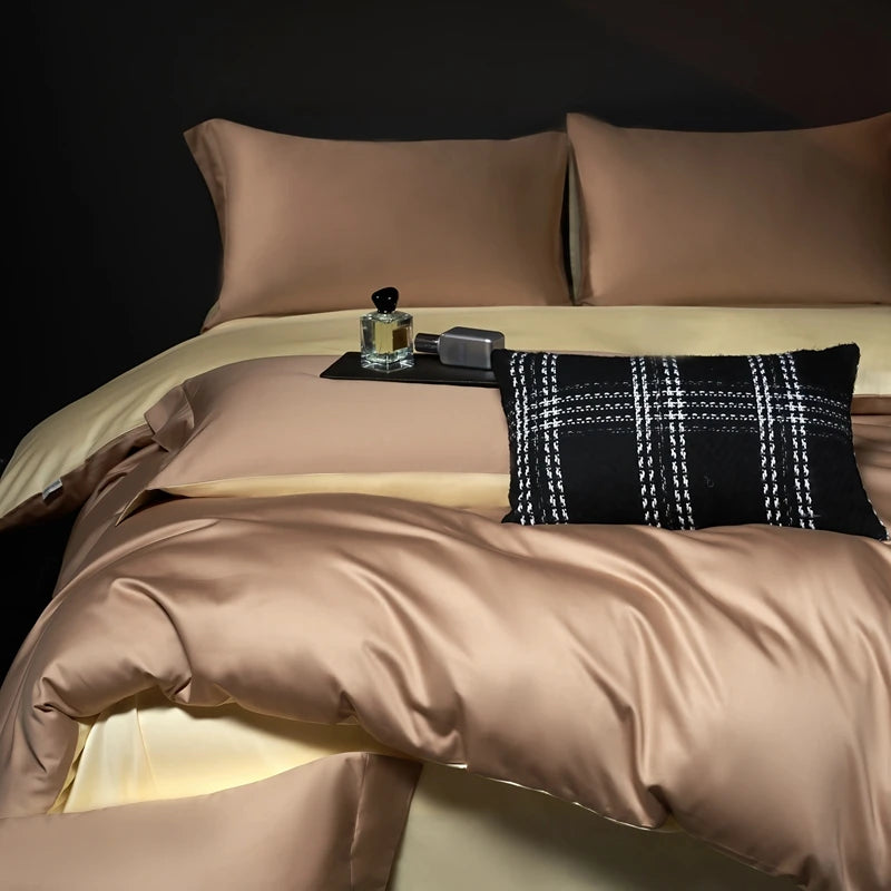 Luxury Egyptian Cotton Bedding Set - Single to King Size