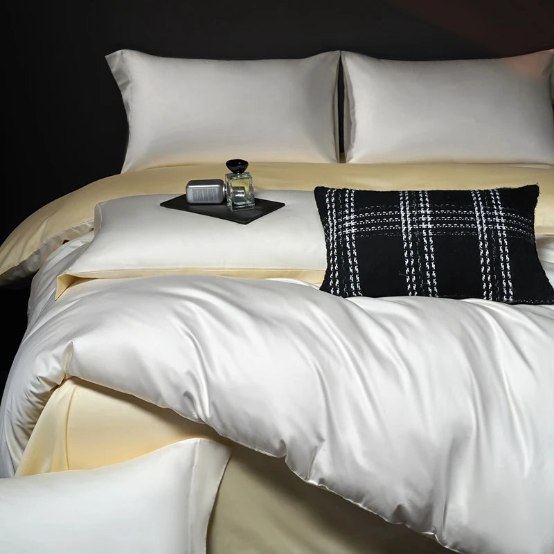 Luxury Egyptian Cotton Bedding Set - Single to King Size