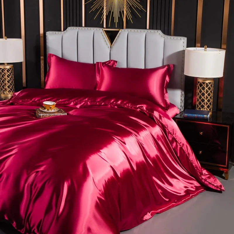 Luxurious European Satin Duvet Cover