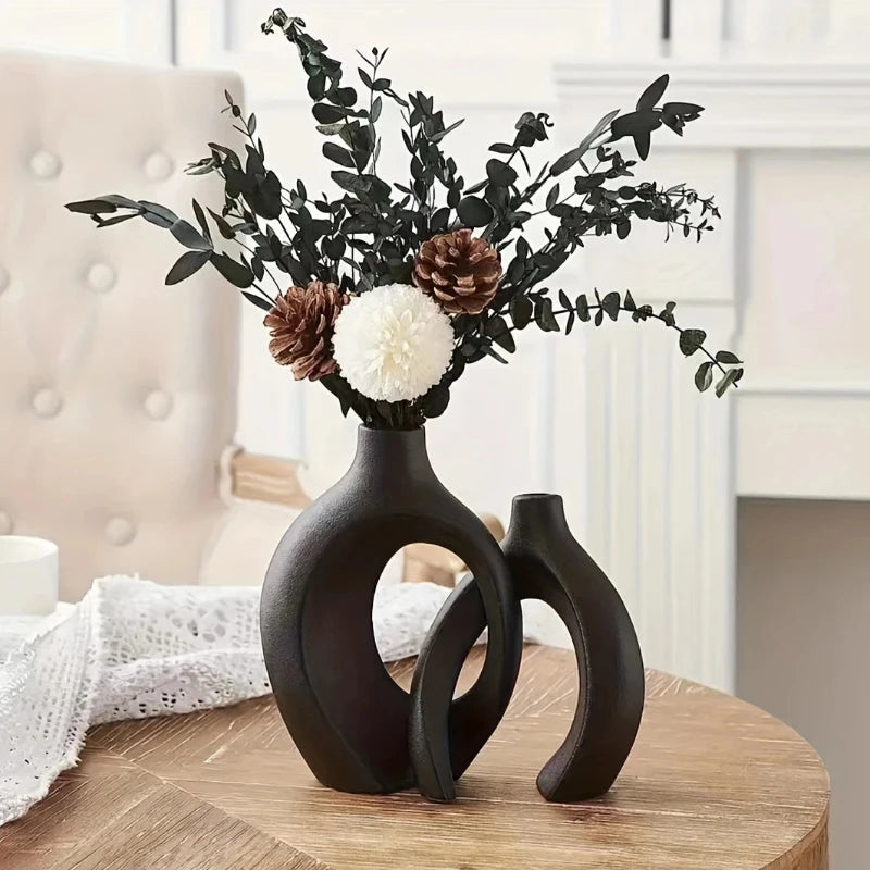 Ceramic Flower Vase - Volaia