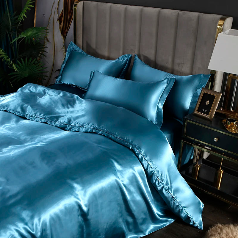 Luxurious European Satin Duvet Cover