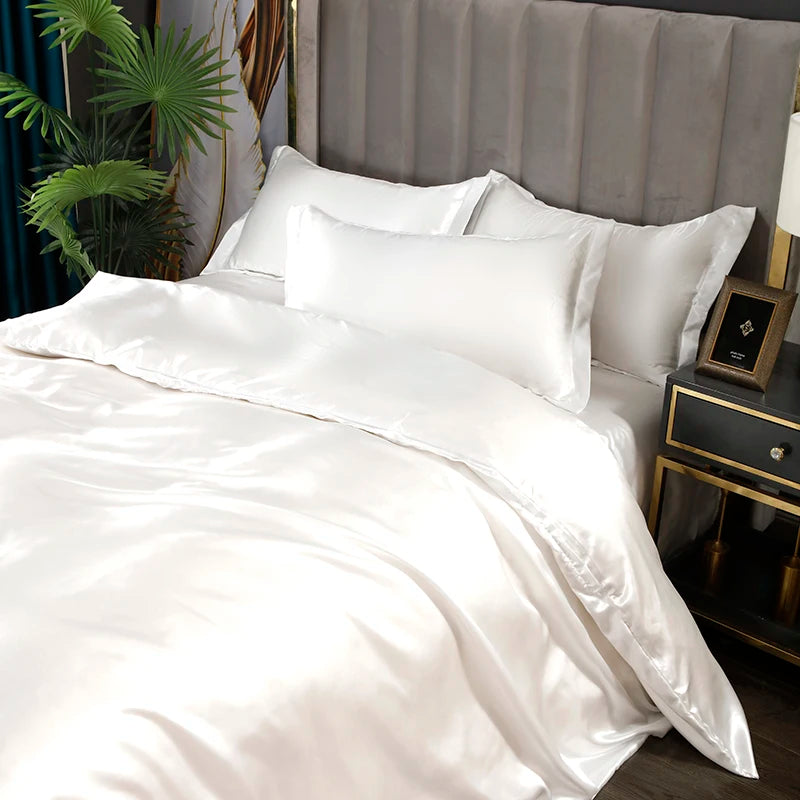 Luxurious European Satin Duvet Cover