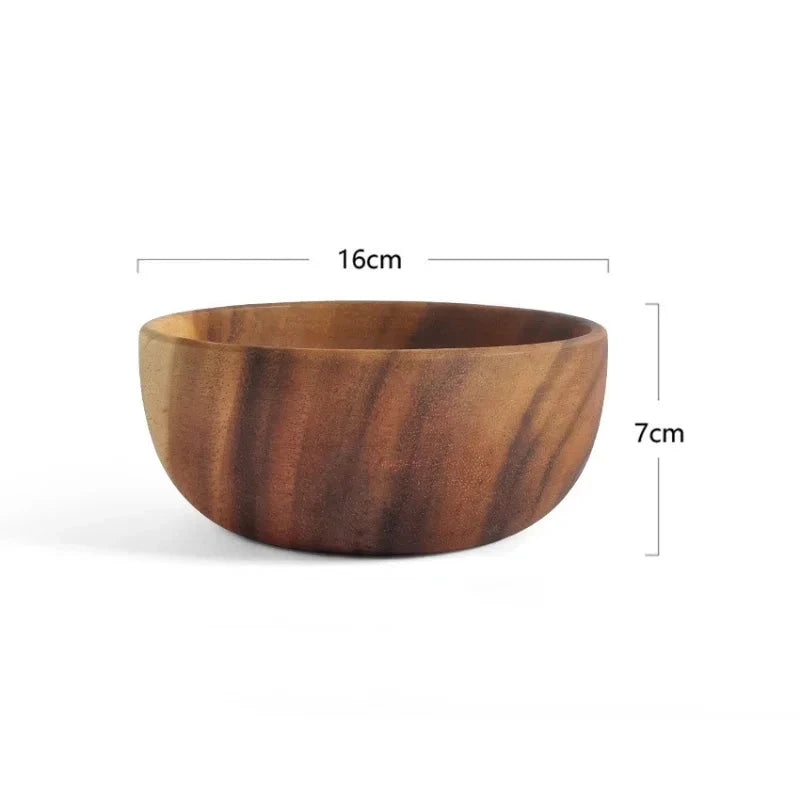 Acacia Wood Anti-scalding Bowl - Volaia