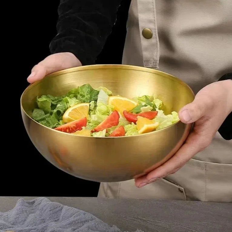 Stainless Steel Salad Bowls - Volaia