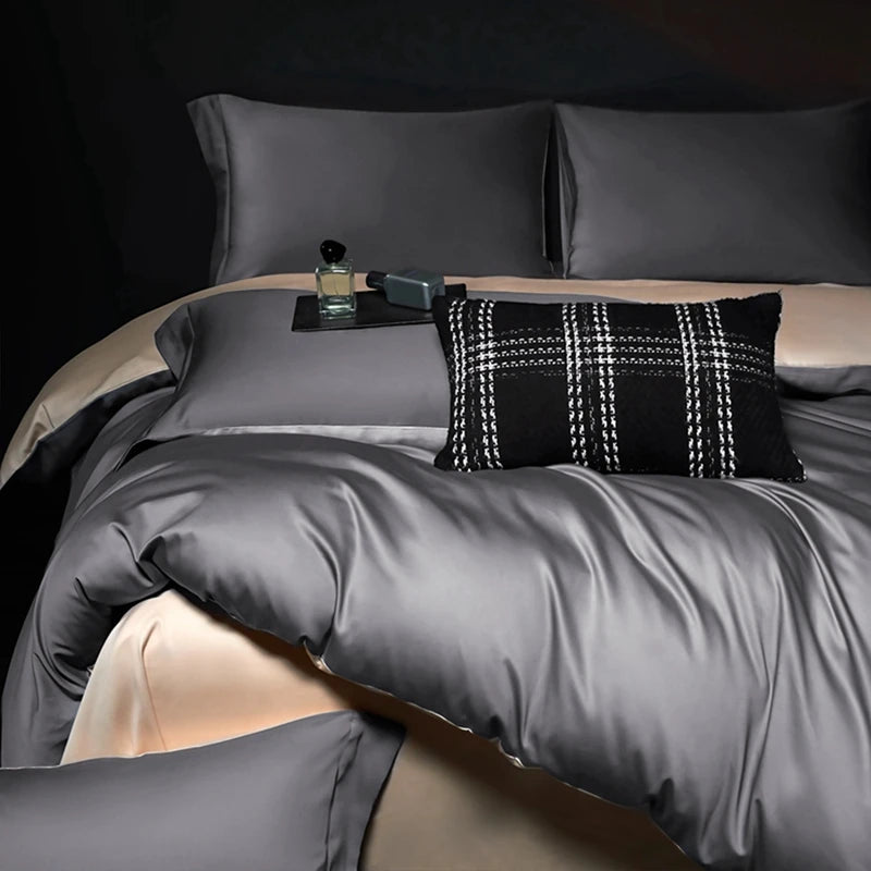 Luxury Egyptian Cotton Bedding Set - Single to King Size