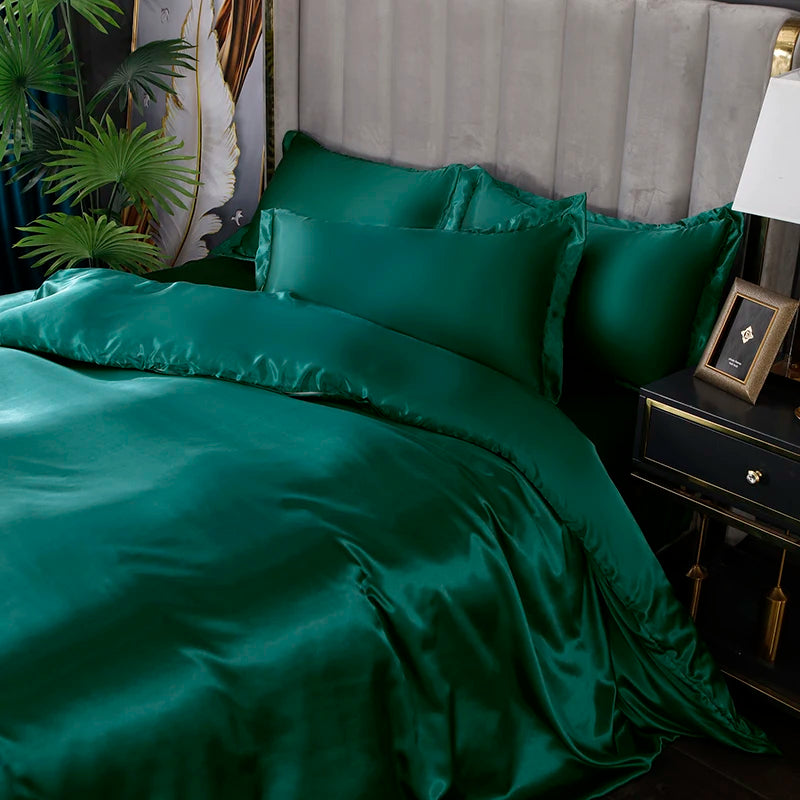 Luxurious European Satin Duvet Cover