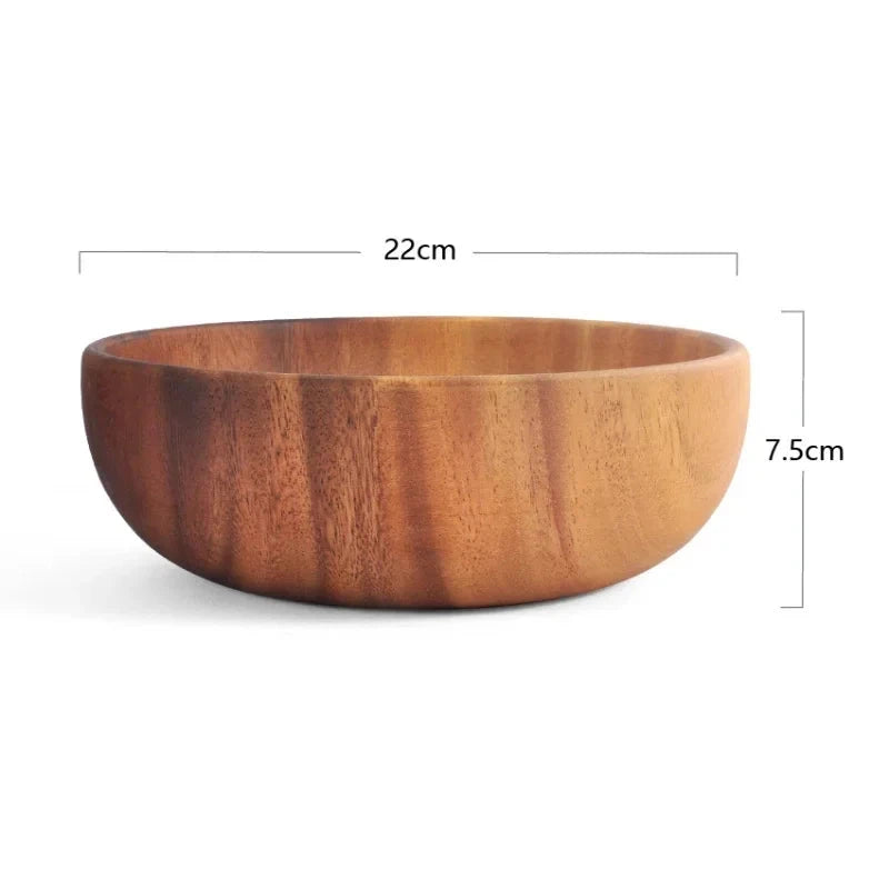 Acacia Wood Anti-scalding Bowl - Volaia